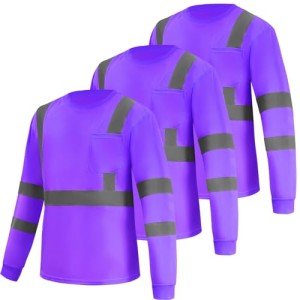 High Visibility Reflective Safety T-Shirts for Work