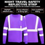 High Visibility Reflective Safety T-Shirts for Work