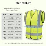 High Visibility Reflective Safety Vest 2-Pack