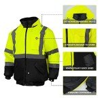 High Visibility Reflective Safety Jacket for Men