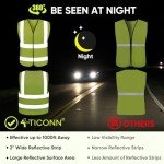 High Visibility Reflective Safety Vest 2-Pack