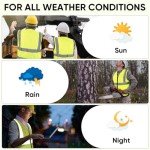 High Visibility Reflective Safety Vest 2-Pack