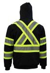 Hi-Viz Men's Hooded Sweatshirt - ANSI Class 1