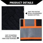 Hi Vis Women's Winter Safety Vest with Pockets