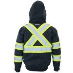 High Visibility Waterproof Reflective Bomber Jacket