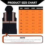 Hi Vis Women's Winter Safety Vest with Pockets