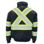 High Visibility Waterproof Reflective Bomber Jacket