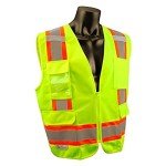 Radians SV6G2X Class 2 Safety Vest - Green, 2XL