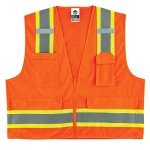 Ergodyne GloWear ANSI Reflective Safety Vest, Orange