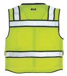 High Visibility Reflective Surveyors Vest - Lime XL