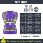 Women's High Visibility Safety Vest with Pockets