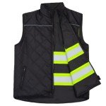 JORESTECH High-Visibility Reversible Insulated Safety Vest