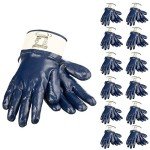 JORESTECH Nitrile Coated Safety Gloves - Blue