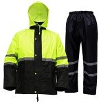 Men's Lightweight Waterproof Safety Jacket & Pants