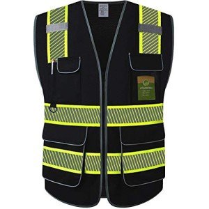 High Visibility Reflective Safety Vest for Men