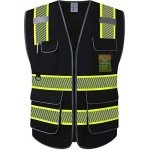 High Visibility Reflective Safety Vest for Men