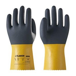 LANON Reusable PVC Chemical-Resistant Safety Gloves