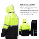 Men's Lightweight Waterproof Safety Jacket & Pants