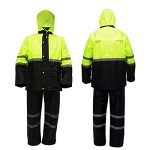 Men's Lightweight Waterproof Safety Jacket & Pants