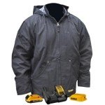 DEWALT Heated Heavy Duty Work Coat with Battery