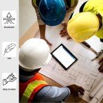 HYCOPROT High Visibility Long Sleeve Safety Hoodie