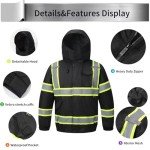 High Visibility Safety Hoodie for Outdoor Work