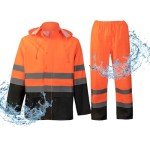 High Visibility Waterproof Rain Gear for Men