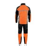 Men's Waterproof Motorcycle Rain Suit - X-Large