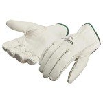 Cowhide Leather Work Gloves - 3 Pack Safety
