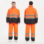 High Visibility Waterproof Rain Gear for Men