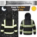 High Visibility Safety Hoodie for Outdoor Work