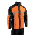 Men's Waterproof Motorcycle Rain Suit - X-Large