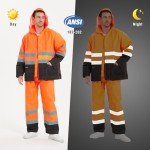 High Visibility Waterproof Rain Gear for Men
