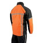 Men's Waterproof Motorcycle Rain Suit - X-Large