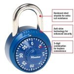 Master Lock 1530DCM Combination Padlock - 1 Pack