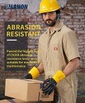 LANON Reusable PVC Chemical-Resistant Safety Gloves