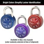 Master Lock 1530DCM Combination Padlock - 1 Pack