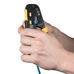 Klein Tools Ratcheting RJ11/RJ12/RJ45 Cable Crimper
