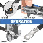 Heavy-Duty Crimping Tool for Battery Cables