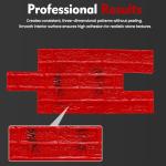 DIY Polyurethane Concrete Stamps for Textured Surfaces