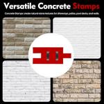 DIY Polyurethane Concrete Stamps for Textured Surfaces