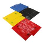 4 PCS Concrete Stamps Mats Set - 24"x24