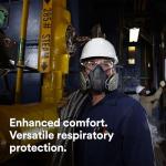 Comfort Half Facepiece Respirator with Cool Flow Valve