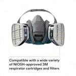 Comfort Half Facepiece Respirator with Cool Flow Valve