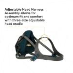 Comfort Half Facepiece Respirator with Cool Flow Valve