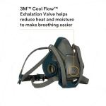 Comfort Half Facepiece Respirator with Cool Flow Valve