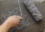 Rough Stone Texture Roller Sleeve for Concrete