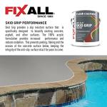 Anti-Slip Concrete Coating - 1 Gallon Crimson