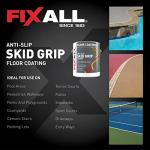 Anti-Slip Concrete Coating - 1 Gallon Crimson