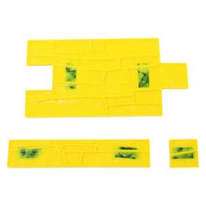 3PCS Seamless Concrete Stamp Set for Outdoor Use